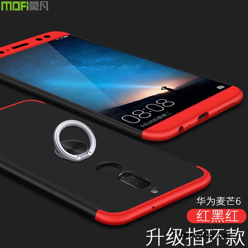 Kuori Huawei Mate 10 Lite Suojaus Murtumaton Trendi, Kotelo Huawei Mate 10 Lite Luova Punainen Puhelimen Kuoret