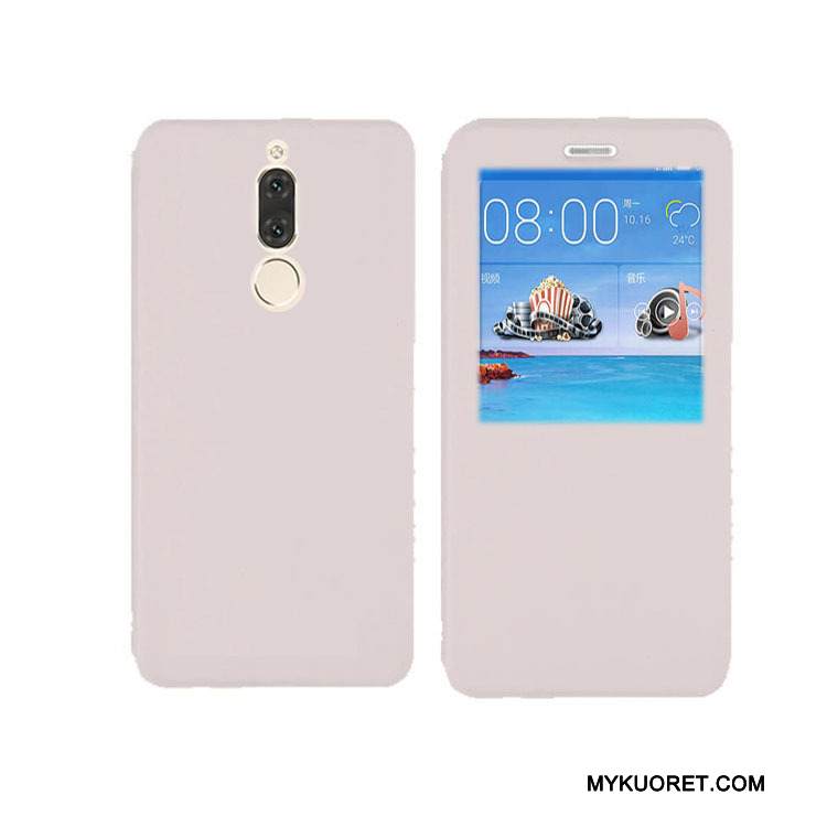 Kuori Huawei Mate 10 Lite Suojaus Puhelimen Kuoret Tummansininen, Kotelo Huawei Mate 10 Lite Nahka