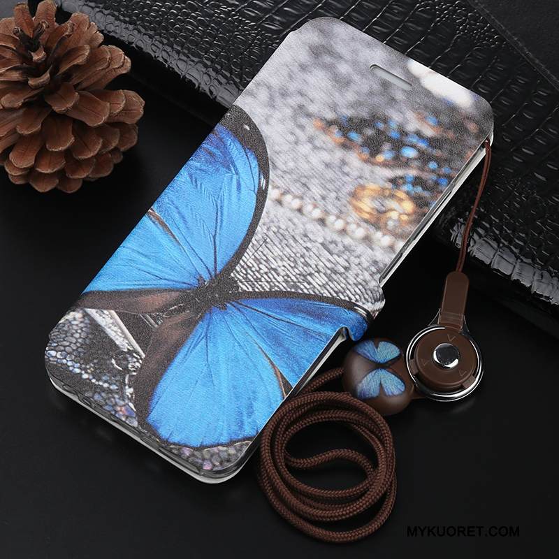 Kuori Huawei Mate 10 Lite Suojaus Violetti Murtumaton, Kotelo Huawei Mate 10 Lite Nahka Puhelimen Kuoret