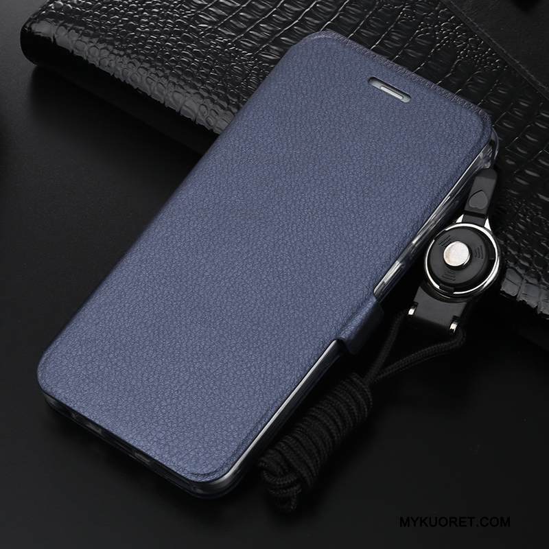 Kuori Huawei Mate 10 Lite Suojaus Violetti Murtumaton, Kotelo Huawei Mate 10 Lite Nahka Puhelimen Kuoret