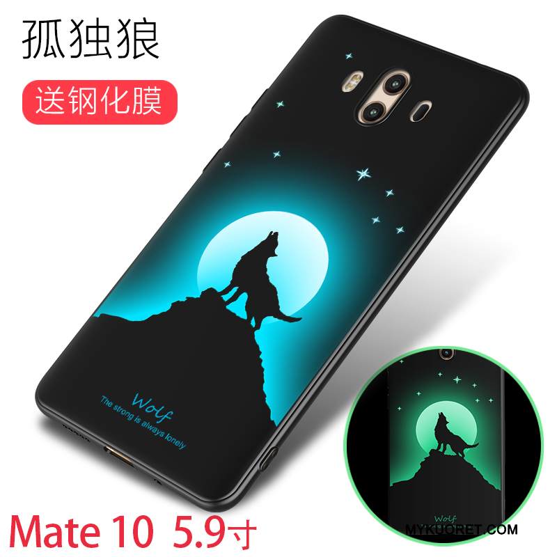 Kuori Huawei Mate 10 Luova Persoonallisuus Puhelimen Kuoret, Kotelo Huawei Mate 10 Silikoni Kirkas Murtumaton
