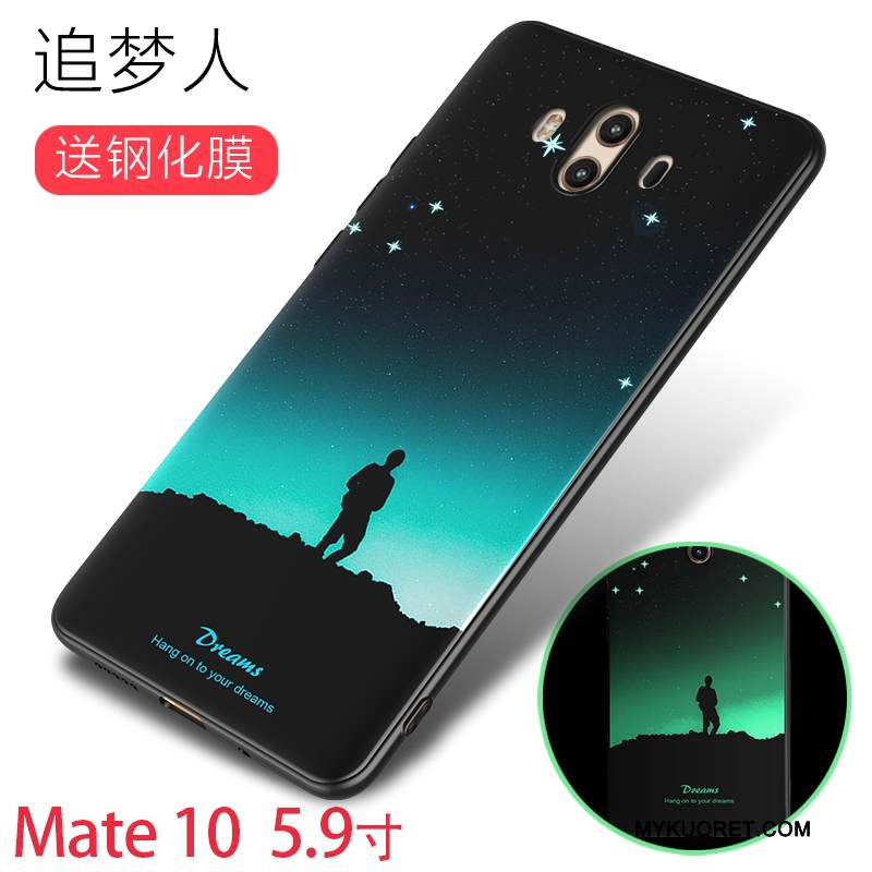 Kuori Huawei Mate 10 Luova Persoonallisuus Puhelimen Kuoret, Kotelo Huawei Mate 10 Silikoni Kirkas Murtumaton