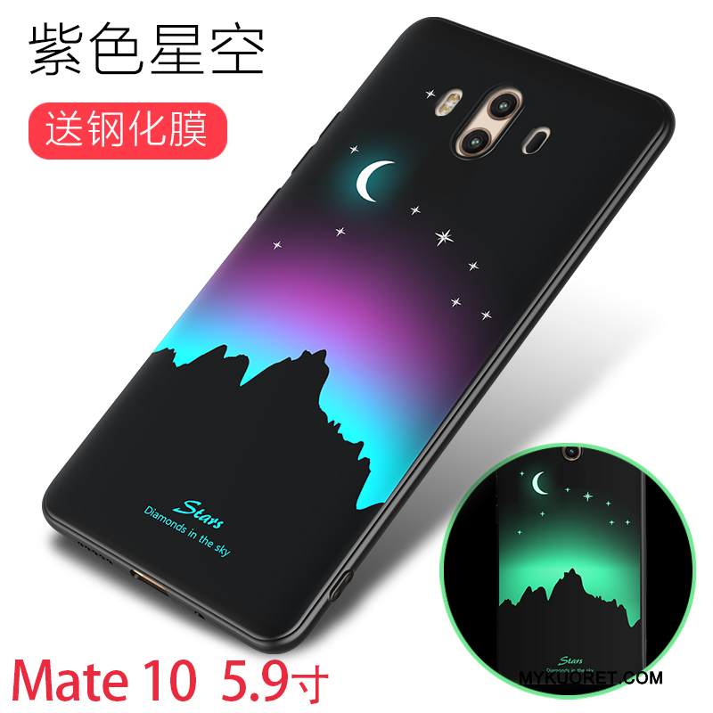 Kuori Huawei Mate 10 Luova Persoonallisuus Puhelimen Kuoret, Kotelo Huawei Mate 10 Silikoni Kirkas Murtumaton