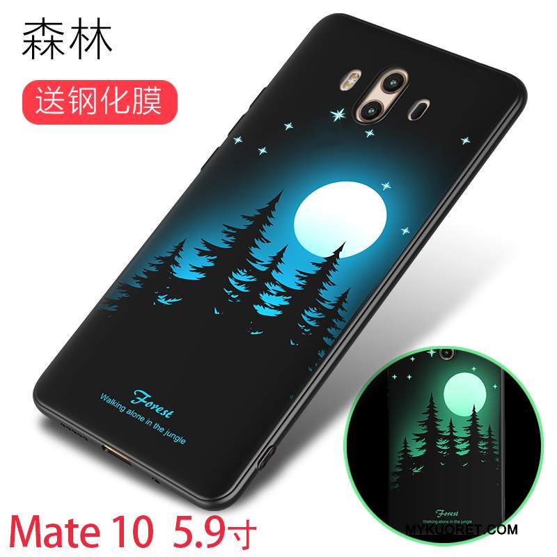Kuori Huawei Mate 10 Luova Persoonallisuus Puhelimen Kuoret, Kotelo Huawei Mate 10 Silikoni Kirkas Murtumaton