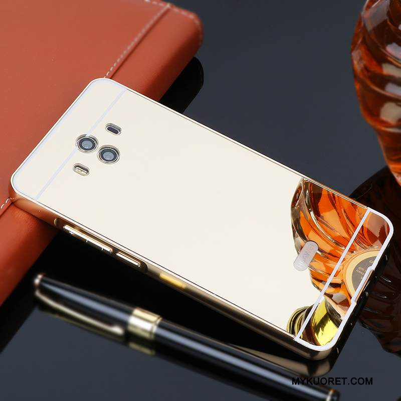 Kuori Huawei Mate 10 Metalli Peili Jauhe, Kotelo Huawei Mate 10 Suojaus Puhelimen Kuoret Kehys