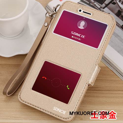 Kuori Huawei Mate 10 Nahka Murtumaton Puhelimen Kuoret, Kotelo Huawei Mate 10 Kuoret Punainen