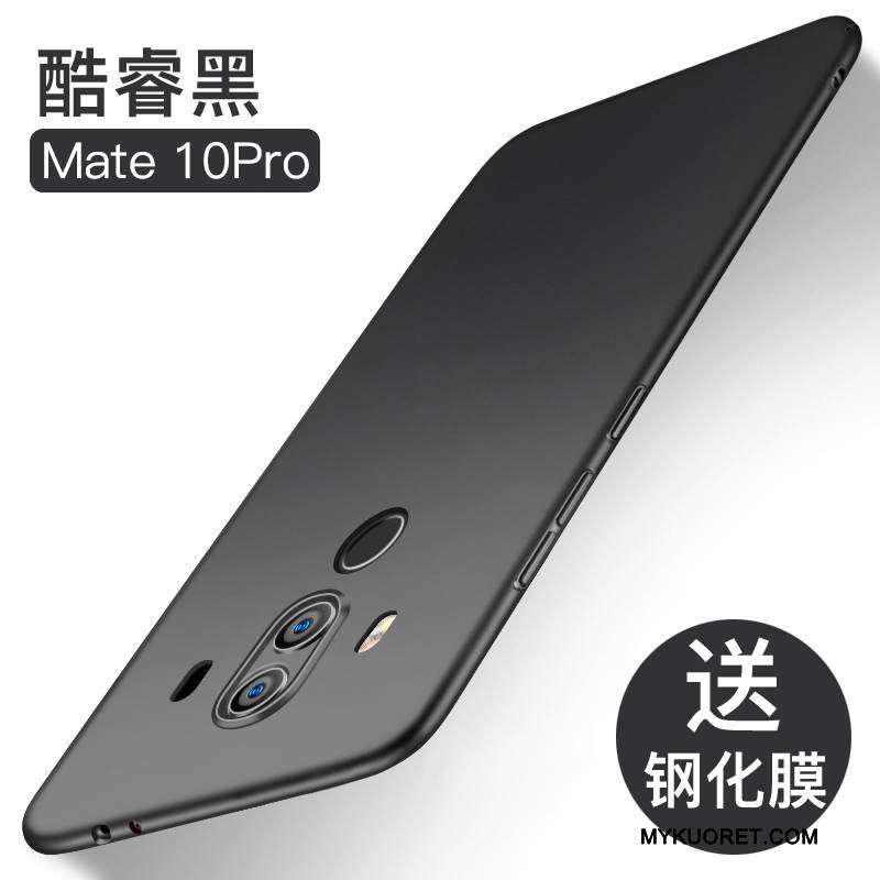 Kuori Huawei Mate 10 Pro Laukut Murtumaton Musta, Kotelo Huawei Mate 10 Pro Silikoni Ohut Puhelimen Kuoret
