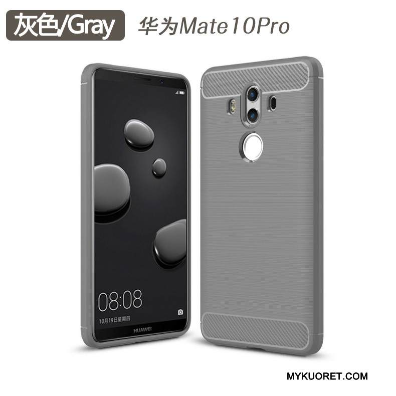 Kuori Huawei Mate 10 Pro Laukut Murtumaton Puhelimen Kuoret, Kotelo Huawei Mate 10 Pro Silikoni Vihreä