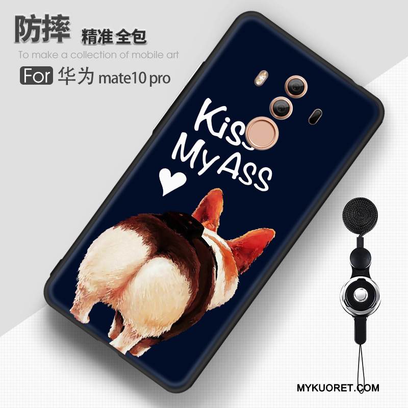 Kuori Huawei Mate 10 Pro Laukut Murtumaton Tide-brändi, Kotelo Huawei Mate 10 Pro Monivärinen Muokata Persoonallisuus