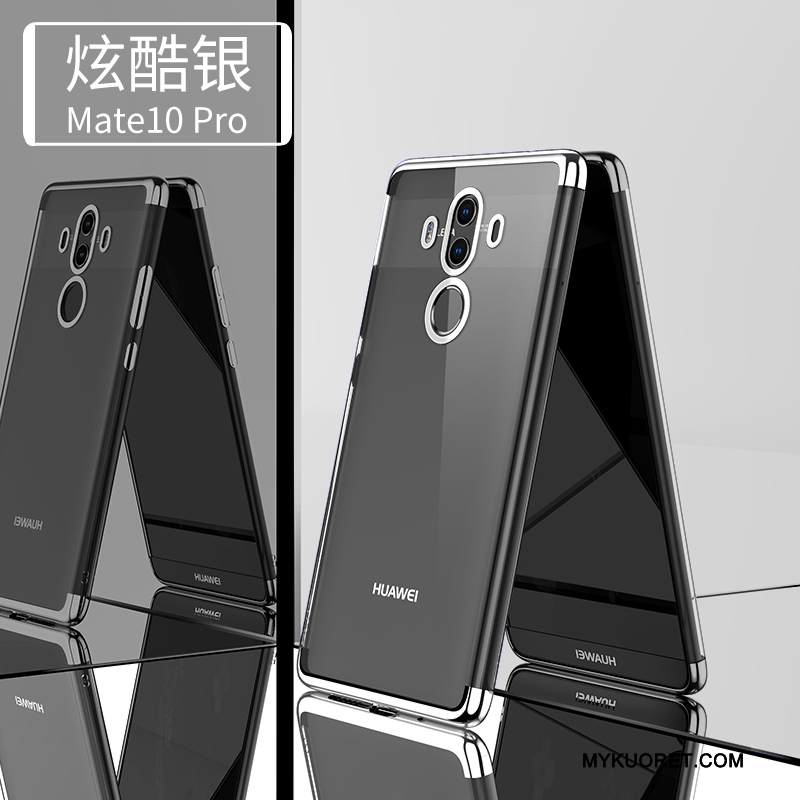 Kuori Huawei Mate 10 Pro Laukut Ohut Läpinäkyvä, Kotelo Huawei Mate 10 Pro Pehmeä Neste Ultra Puhelimen Kuoret
