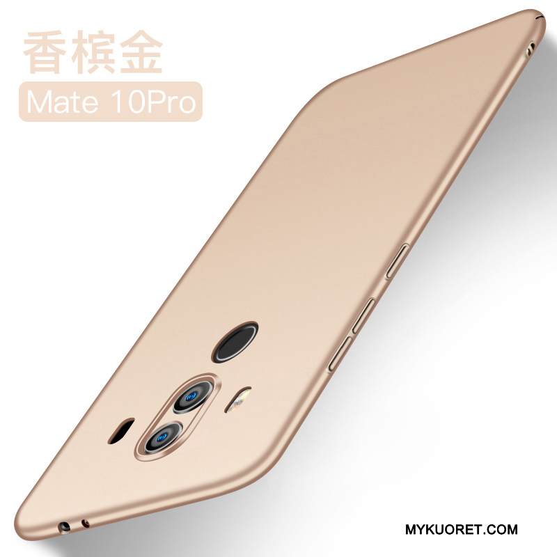 Kuori Huawei Mate 10 Pro Laukut Pesty Suede Musta, Kotelo Huawei Mate 10 Pro Suojaus Kova Murtumaton