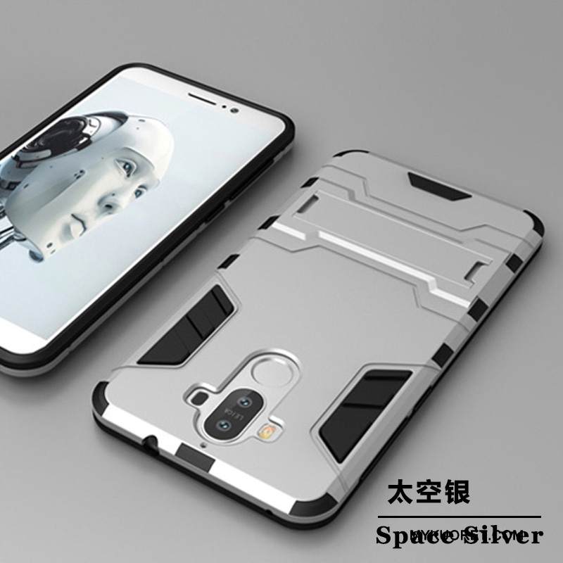 Kuori Huawei Mate 10 Pro Luova Harmaa Trendi, Kotelo Huawei Mate 10 Pro Metalli Kehys Murtumaton