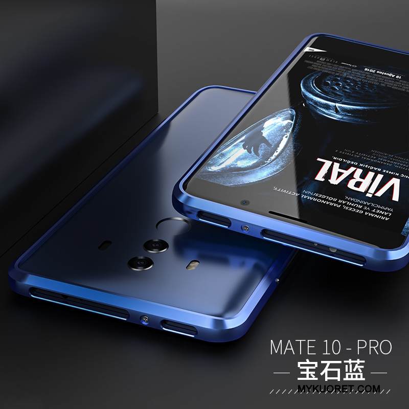 Kuori Huawei Mate 10 Pro Luova Persoonallisuus Puhelimen Kuoret, Kotelo Huawei Mate 10 Pro Metalli Kulta Murtumaton
