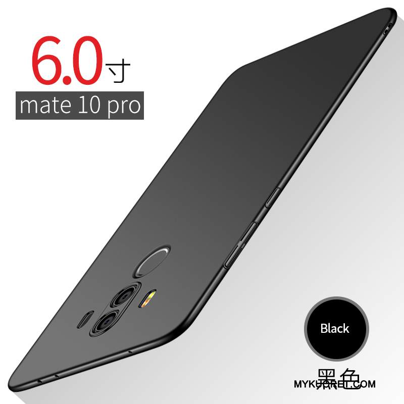 Kuori Huawei Mate 10 Pro Murtumaton Musta, Kotelo Huawei Mate 10 Pro Kova Puhelimen Kuoret