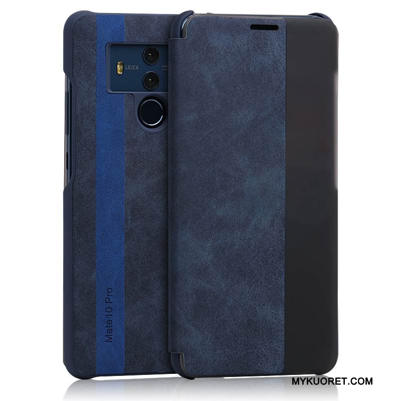 Kuori Huawei Mate 10 Pro Nahka Liiketoiminta Puhelimen Kuoret, Kotelo Huawei Mate 10 Pro Kuoret Murtumaton