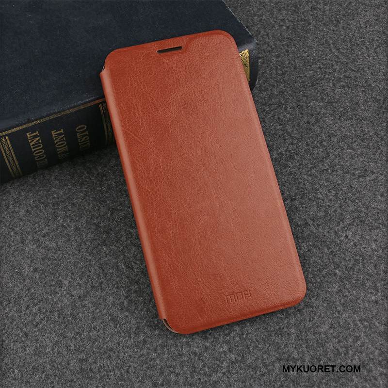 Kuori Huawei Mate 10 Pro Nahka Musta Puhelimen Kuoret, Kotelo Huawei Mate 10 Pro Suojaus