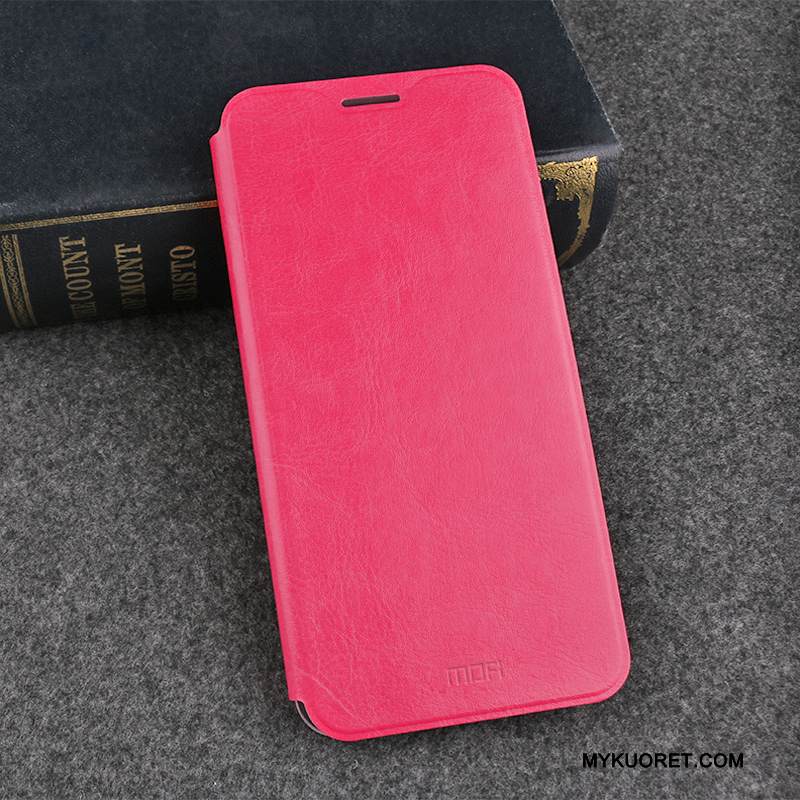 Kuori Huawei Mate 10 Pro Nahka Musta Puhelimen Kuoret, Kotelo Huawei Mate 10 Pro Suojaus