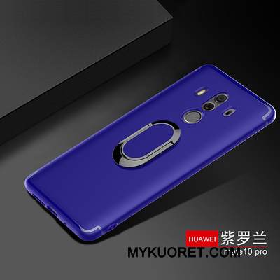 Kuori Huawei Mate 10 Pro Pehmeä Neste Niitti Magneettinen, Kotelo Huawei Mate 10 Pro Silikoni Auto Musta
