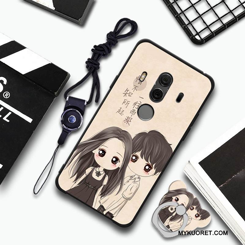 Kuori Huawei Mate 10 Pro Pehmeä Neste Sininen Puhelimen Kuoret, Kotelo Huawei Mate 10 Pro Ripustettavat Koristeet