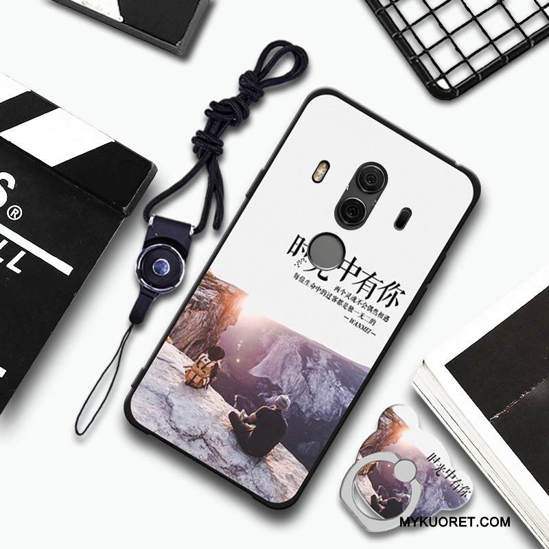 Kuori Huawei Mate 10 Pro Pehmeä Neste Sininen Puhelimen Kuoret, Kotelo Huawei Mate 10 Pro Ripustettavat Koristeet