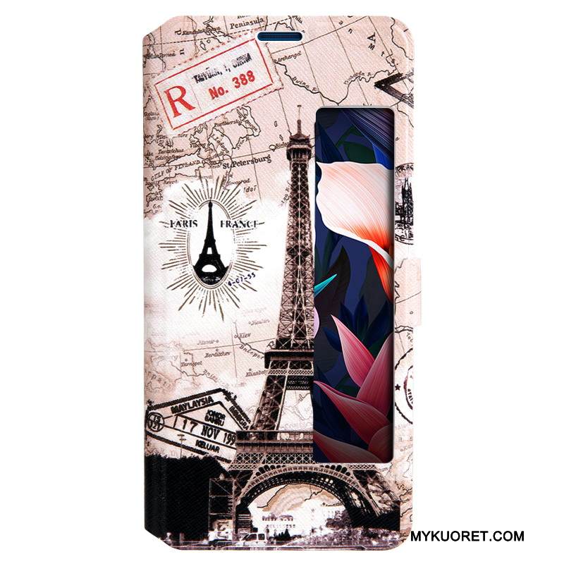 Kuori Huawei Mate 10 Pro Sarjakuva Puhelimen Kuoret Windows, Kotelo Huawei Mate 10 Pro Laukut Murtumaton