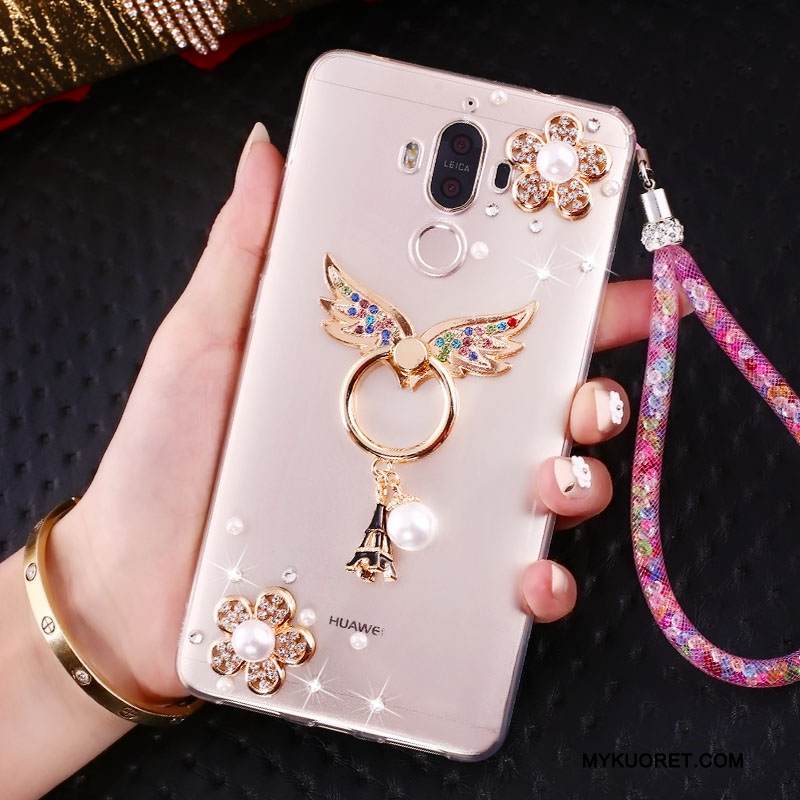 Kuori Huawei Mate 10 Pro Strassi Murtumaton Ripustettavat Koristeet, Kotelo Huawei Mate 10 Pro Suojaus Puhelimen Kuoret Jauhe