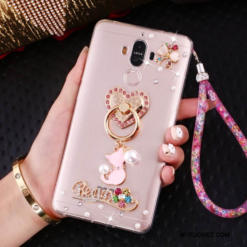 Kuori Huawei Mate 10 Pro Strassi Ripustettavat Koristeet Puhelimen Kuoret, Kotelo Huawei Mate 10 Pro Pehmeä Neste Jauhe Murtumaton