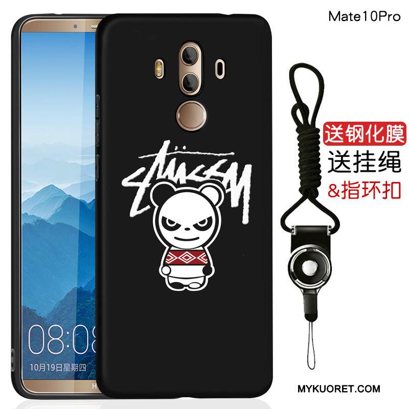 Kuori Huawei Mate 10 Pro Suojaus Murtumaton Musta, Kotelo Huawei Mate 10 Pro Laukut Puhelimen Kuoret Persoonallisuus