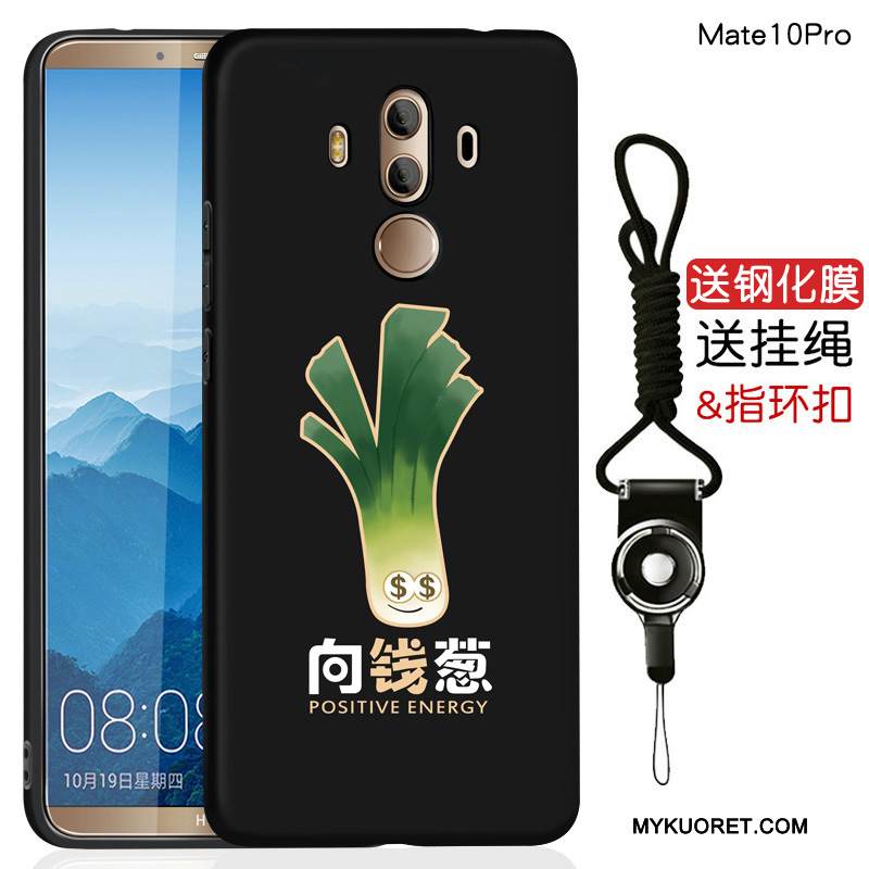 Kuori Huawei Mate 10 Pro Suojaus Murtumaton Musta, Kotelo Huawei Mate 10 Pro Laukut Puhelimen Kuoret Persoonallisuus