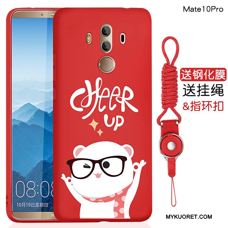 Kuori Huawei Mate 10 Pro Suojaus Murtumaton Musta, Kotelo Huawei Mate 10 Pro Laukut Puhelimen Kuoret Persoonallisuus