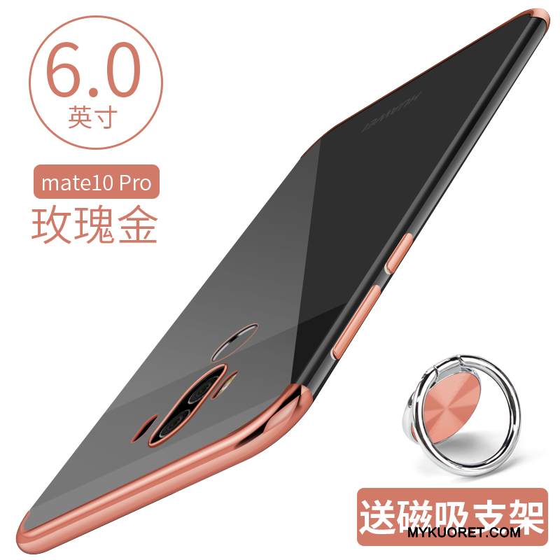 Kuori Huawei Mate 10 Pro Suojaus Ultra Punainen, Kotelo Huawei Mate 10 Pro Pehmeä Neste Trendi Ohut