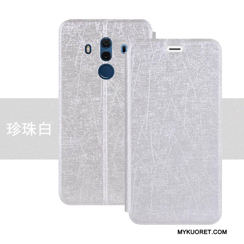 Kuori Huawei Mate 10 Pro Tuki Puhelimen Kuoret Kalvo, Kotelo Huawei Mate 10 Pro Pehmeä Neste Punainen Väriset