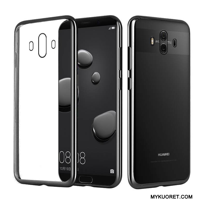 Kuori Huawei Mate 10 Pro Ylellisyys Kulta Tyylikäs, Kotelo Huawei Mate 10 Pro Silikoni Puhelimen Kuoret Pinnoitus