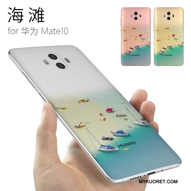 Kuori Huawei Mate 10 Silikoni Kiinalainen Tyyli Puhelimen Kuoret, Kotelo Huawei Mate 10 Luova Persoonallisuus Tide-brändi