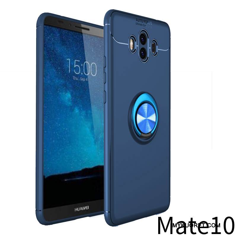 Kuori Huawei Mate 10 Silikoni Musta Murtumaton, Kotelo Huawei Mate 10 Laukut Puhelimen Kuoret