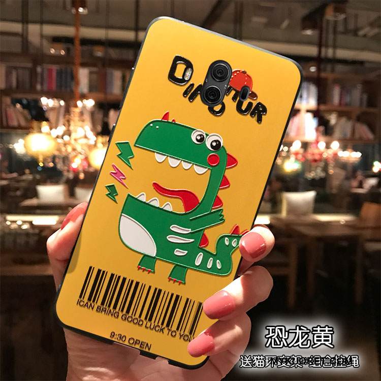 Kuori Huawei Mate 10 Silikoni Ripustettavat Koristeet Persoonallisuus, Kotelo Huawei Mate 10 Laukut Trendi Puhelimen Kuoret