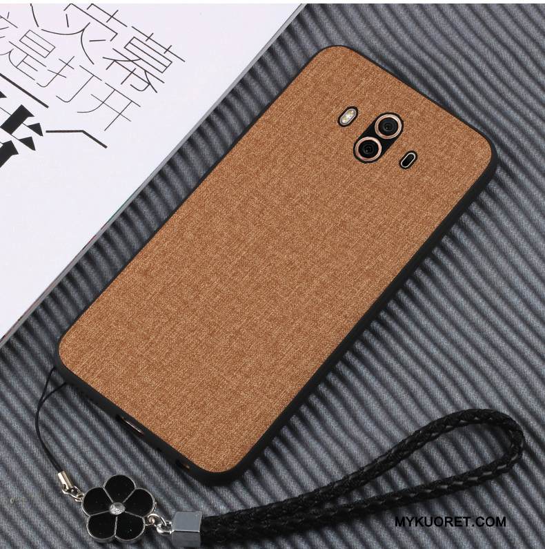 Kuori Huawei Mate 10 Silikoni Vihreä Puhelimen Kuoret, Kotelo Huawei Mate 10 Suojaus