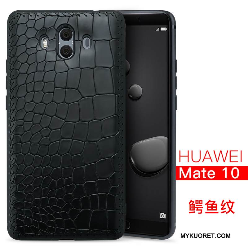 Kuori Huawei Mate 10 Suojaus Puhelimen Kuoret Musta, Kotelo Huawei Mate 10 Laukut Murtumaton
