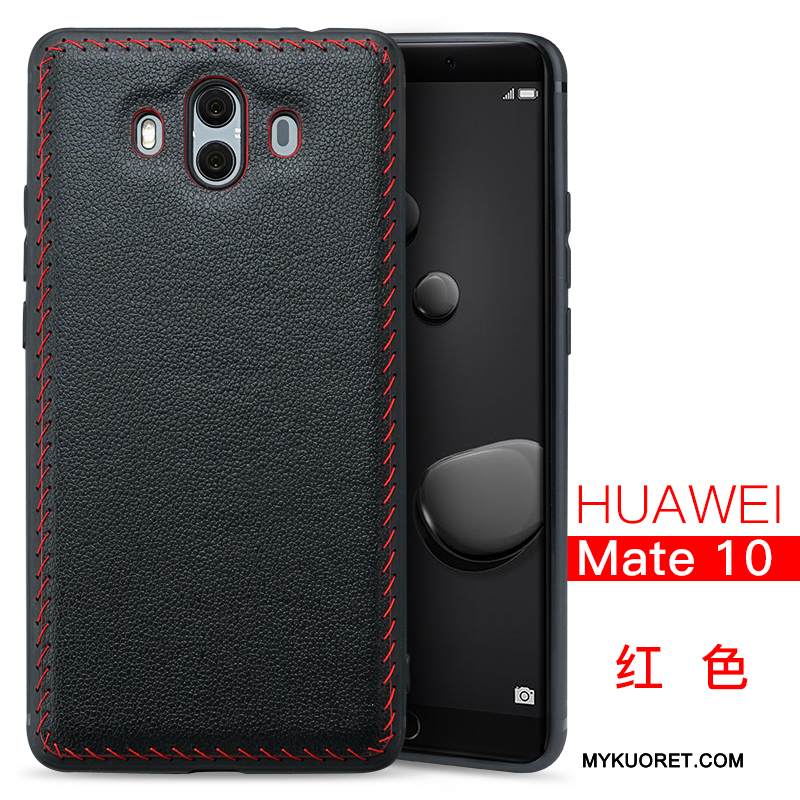 Kuori Huawei Mate 10 Suojaus Puhelimen Kuoret Musta, Kotelo Huawei Mate 10 Laukut Murtumaton