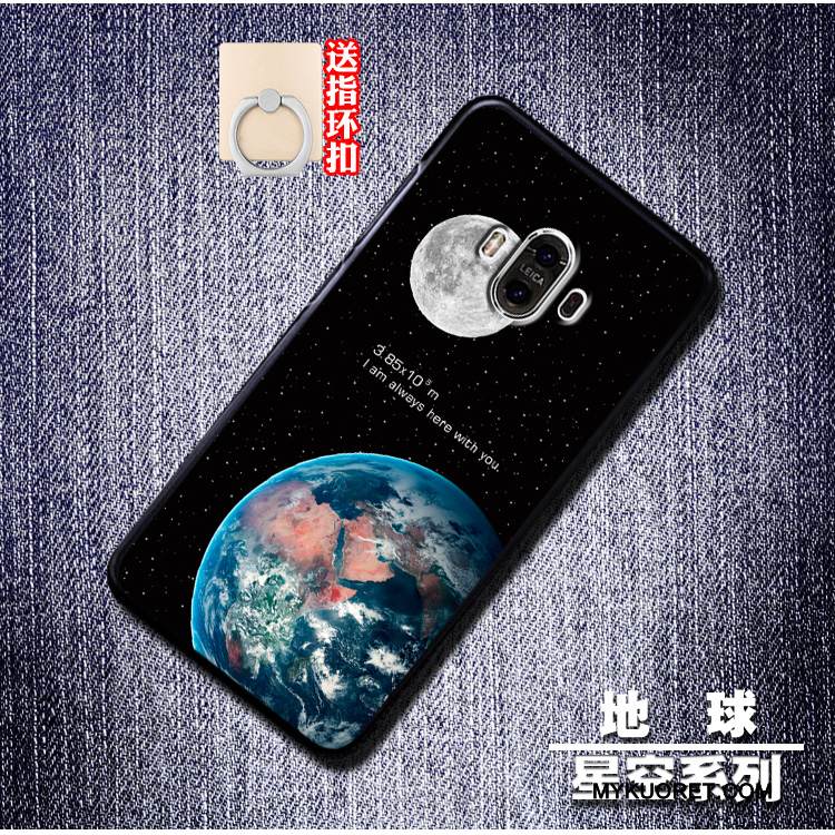 Kuori Huawei Mate 10 Suojaus Puhelimen Kuoret Suuntaus, Kotelo Huawei Mate 10 Luova Tähtitaivas Sininen