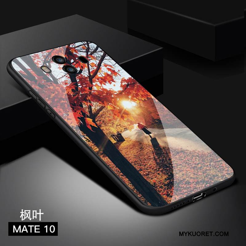 Kuori Huawei Mate 10 Suojaus Puhelimen Kuoret 说, Kotelo Huawei Mate 10 Luova Trendi Lasi