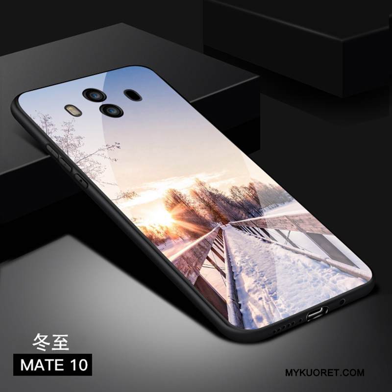 Kuori Huawei Mate 10 Suojaus Puhelimen Kuoret 说, Kotelo Huawei Mate 10 Luova Trendi Lasi