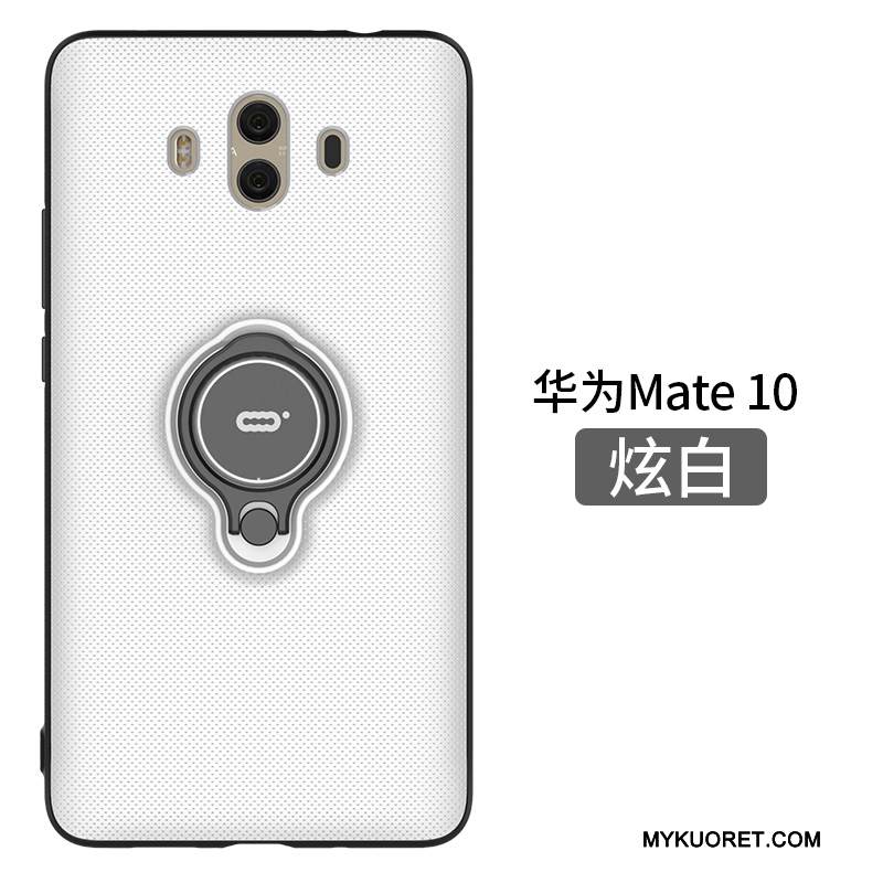 Kuori Huawei Mate 10 Tuki Puhelimen Kuoret Niitti, Kotelo Huawei Mate 10 Suojaus Murtumaton Rengas