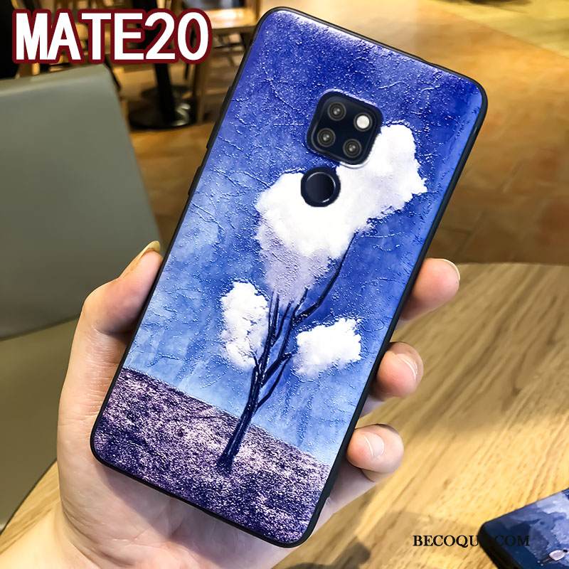 Kuori Huawei Mate 20 Laukut Murtumaton Tide-brändi, Kotelo Huawei Mate 20 Luova Persoonallisuus Rakastunut