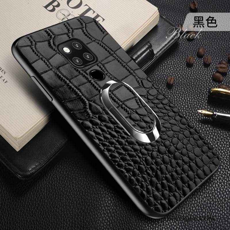 Kuori Huawei Mate 20 Laukut Rengas Yksinkertainen, Kotelo Huawei Mate 20 Tuki Lehmä Auto