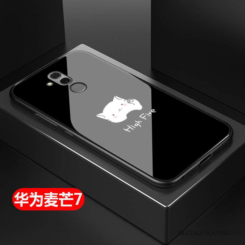 Kuori Huawei Mate 20 Lite Laukut Ihana Puhelimen Kuoret, Kotelo Huawei Mate 20 Lite Suojaus Musta Kova