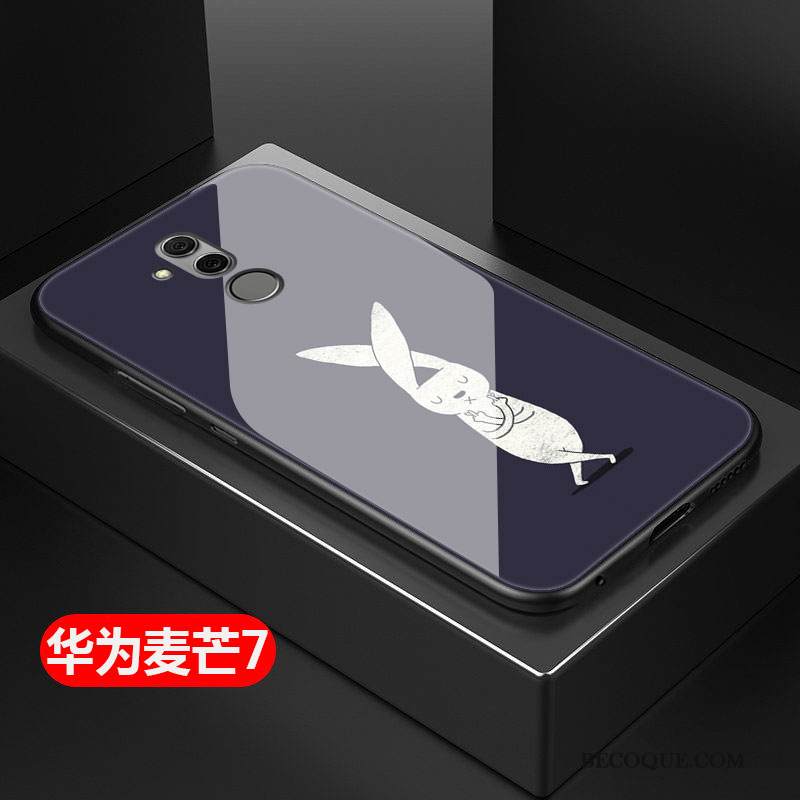 Kuori Huawei Mate 20 Lite Laukut Musta Murtumaton, Kotelo Huawei Mate 20 Lite Suojaus Kova Lasi