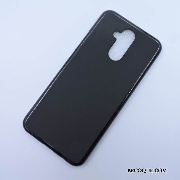 Kuori Huawei Mate 20 Lite Pehmeä Neste Läpinäkyvä Puhelimen Kuoret, Kotelo Huawei Mate 20 Lite Suojaus Musta