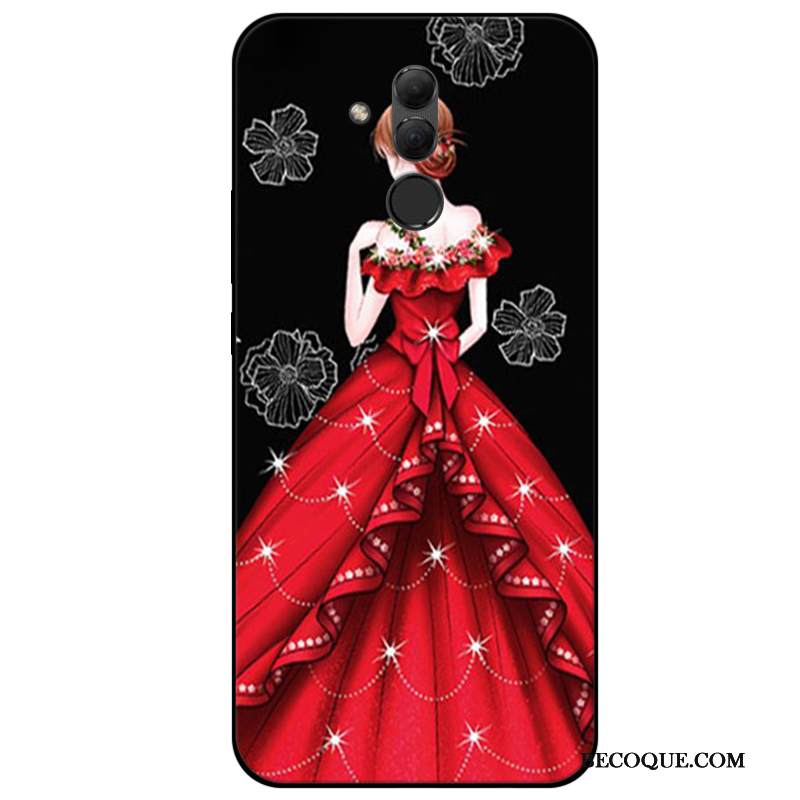 Kuori Huawei Mate 20 Lite Pehmeä Neste Punainen Puhelimen Kuoret, Kotelo Huawei Mate 20 Lite Silikoni Murtumaton Kustannukset