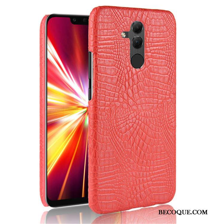 Kuori Huawei Mate 20 Lite Suojaus Trendi Kova, Kotelo Huawei Mate 20 Lite Kukkakuvio Krokotiili